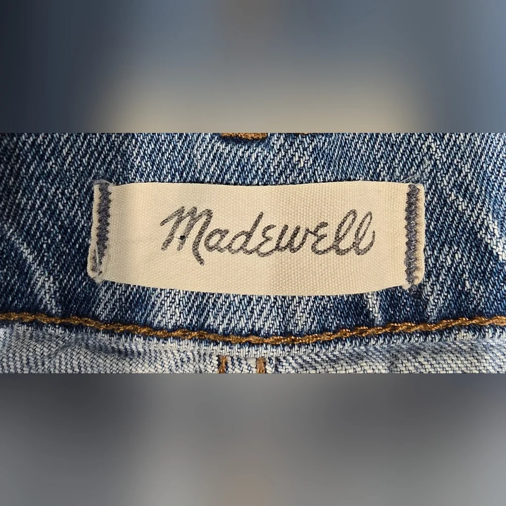 Madewell The Perfect Vintage Straight Leg Jean Size 26 - Picture 6 of 8
